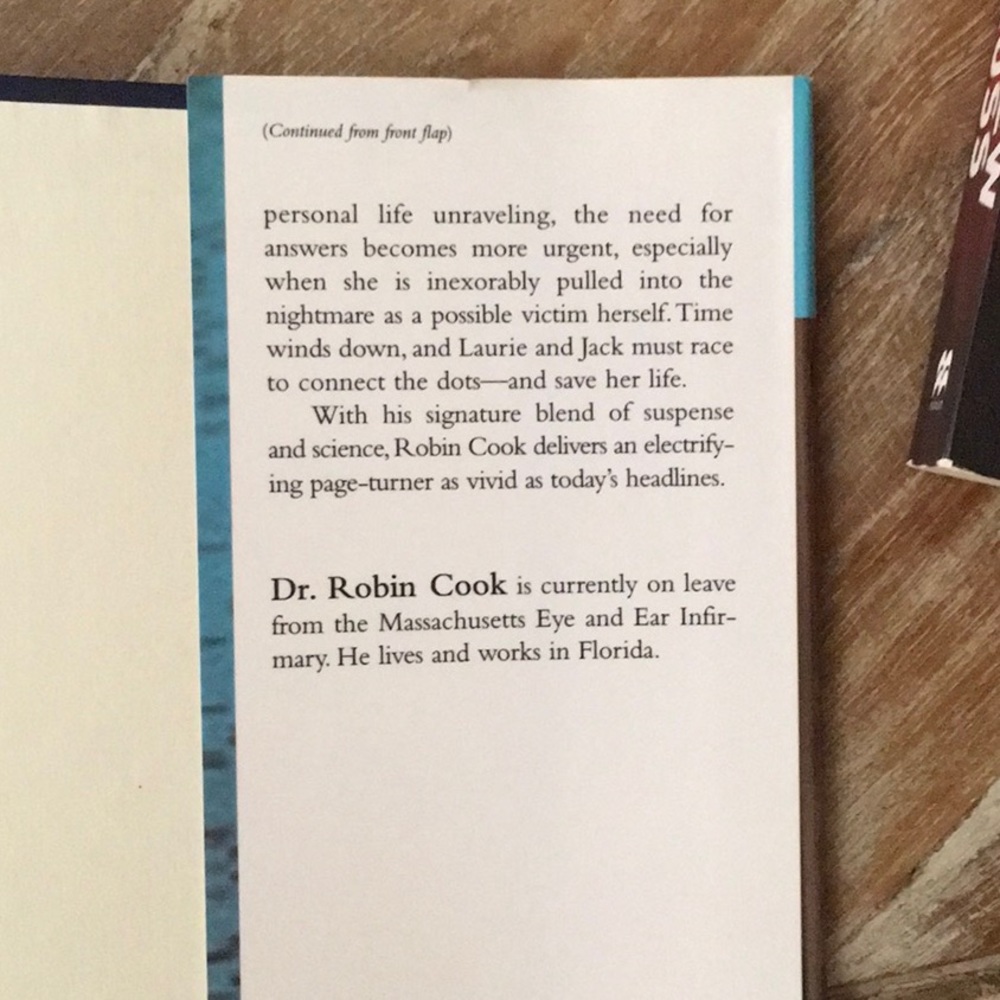Marker - Robin Cook - Picture 4 of 7